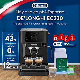 [Hàng chính hãng] Máy pha cà phê espresso DeLonghi Stilosa EC230.BK