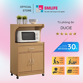 Mua Tủ phòng ăn bằng gỗ kiểu dáng nhỏ gọn SMLIFE Ducie