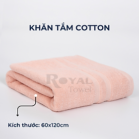 Khăn tắm cao cấp 100% Cotton Siêu thấm hút, không phai màu, kháng khuẩn Dùng cho Gia đình, khách sạn