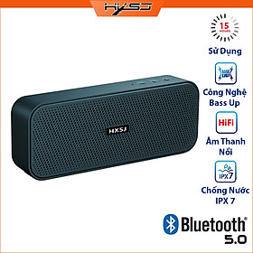 Loa Bluetooth HXSJ V6 Bản Mở Rộng Hỗ Trợ Kết Nối Bluetooth 5.0, Thẻ Nhớ, USB, Công suất 2 loa 10W Nhiều Màu Sắc - Hàng chính hãng