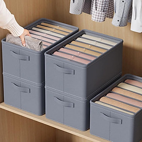 Mua HỘP VẢI ĐỰNG QUẦN ÁO CHIA 9 NGĂN THU GỌN DIỆN TÍCH TIỆN LỢI