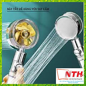 Mua Bộ Vòi Hoa Sen  Vòi Sen Tăng Áp Cao Cấp  Có Cánh Quạt  Có Lõi Lọc  Kèm Dây 1 5 Mét