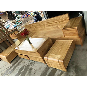 Mua Bộ bàn ghế sofa gỗ hương cao cấp