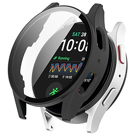 Ốp Case PC Mặt Kính Cường Lực chống va đập cho Samsung Galaxy Watch 7 40mm / 44mm - Hàng Chính Hãng