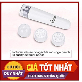 Bút massage mặt cầm tay 4 đầu loại xịn nhất giá rẻ