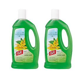 Nước lau sàn GIFT hương Ylang 1l combo 2 chai