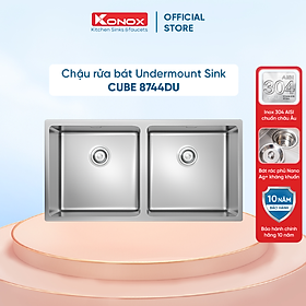 Mua Chậu rửa bát inox KONOX Undermount Sink Cube 8744DU
