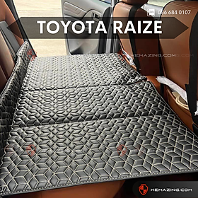 Đệm Nằm ô tô TOYOTA LAND CRUISER PRADO - Thiết kế 4 Khay Dọc Trợ Lực - Đệm không bơm như đệm hơi ô tô