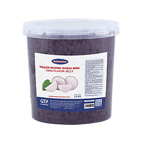 Hạt Thạch Khoai môn Châu Lương (3.2kg/hộp) - Topping trà sữa, trà trái cây, trà thạch đào, trái cây tô, yogurt…