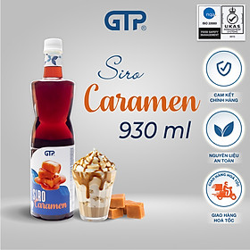 Siro GTP hương Caramen/ Blue Curacao