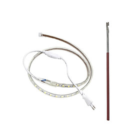 100cm Leak Light for Sax Repair Tool+Clarinet Flute Saxophone Spring Hook