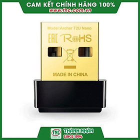 Mua USB Wifi thu sóng TP-Link Archer T2U Nano- Hàng chính hãng