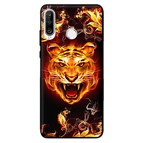 Ốp lưng in cho Huawei P30 Lite Hổ Lửa 1 - Hàng chính hãng