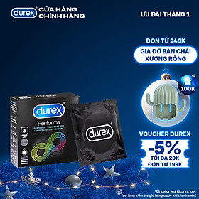 Bao cao su Durex Performa 3 bao