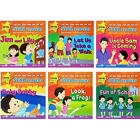 Bộ Sách Tập Đọc Tiếng Anh Cho Trẻ Em - Star Readers (Bộ 6 Cuốn)