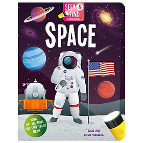Sách ngoại văn: Seek And Find Searchlight - Space - Grantham Book Services