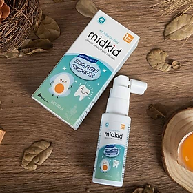 Combo 2 Chai Midkid 30ml Xịt Chống Sâu Răng, Bảo Vệ Và Làm Sạch Răng Cho Bé