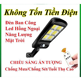 Bộ đèn led đường năng lượng mặt trời tích hợp ngoài trời cảm ứng năng lượng mặt trời Solar Light