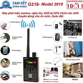 Mua ROGTZ - Máy Dò Tín Hiệu GPS G318 RF Detector Tích hợp AI trí tuệ nhân tạo Bảo vệ vượt trội Dò tìm đa dạng Tín hiệu điện thoại GPS RF Wifi CDMA 4G Tự động quét Độ nhạy tùy chỉnh linh hoạt Khách sạn Nhà ở Phòng Thay đồ Riêng Tư An Toàn - Hàng Chính Hãng