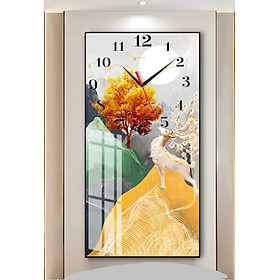 Mua Đồng Hồ tranh Pha lê PVP  đồng hồ KT 30*60  40*80  ĐỒNG HỒ PHA LÊ GIÁ XƯỞNG SALE 49%