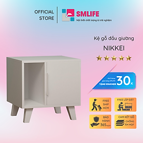 Mua Tủ Đầu Giường Đơn Giản Hình Khối SMLIFE Nikkei
