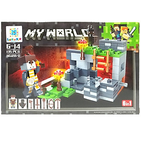 Bộ Xếp hình - My World - Loại Lớn (LK42) - 655-D