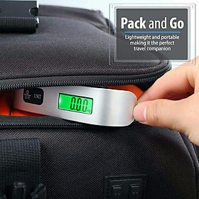 Mua CÂN HÀNH LÝ ĐIỆN TỬ 50KG CÓ MÓC TREO-Cân móc treo cầm tay-Cân hành lý