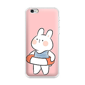 Ốp lưng dẻo cho điện thoại Iphone 6/6S - 01011 7903 RABBIT01 - Hàng Chính Hãng