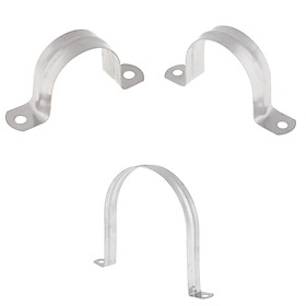 3 pieces Stainless Steel Saddle clip and clamp Stormwater  40+50+120mm
