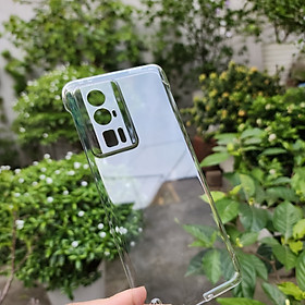 Ốp Lưng KHÔNG VIỀN Cho Xiaomi Redmi K60/ K60 Pro, Redmi K60E Trong Suốt, Nhựa PC Cứng Mỏng, Không Ố Vàng Bảo Vệ Camera