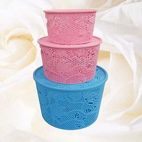 Mua Combo 3 giỏ đa năng 3 cỡ có nắp