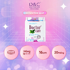 Băng vệ sinh hàng ngày thảo dược Doctor Care 16 cm 1 gói