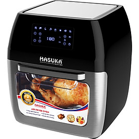 Mua Nồi Chiên Không Dầu  Sấy Hoa Quả Đa năng 12L Cao Cấp - Đủ bộ Phụ kiện - Hasuka HSK359 1700W - Hàng Chính Hãng