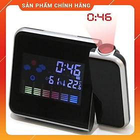 (HÀNG HOT SIÊU CHÂT) Đồng hồ báo thức kỹ thuật số với màu sắc màn hình đèn led chiếu đồng hồ bàn 206749