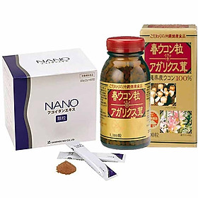 Combo Thực Phẩm Chức năng Kanehide Bio Nano Fucoidan Hộp 30 Gói và Tinh