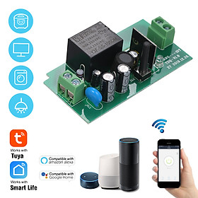 Tuya WiFi Smart Switch 10A/2200W Wireless Remote Switch Timer APP Control Universal Smart Home Automation Module Voice