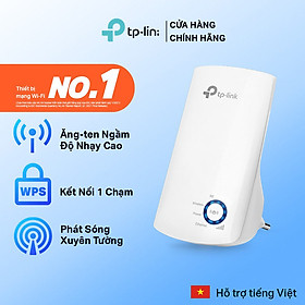 Mua  Hỏa Tốc  Bộ Mở Rộng Sóng Wifi TP-Lin TL-WA850RE Chuẩn N 300Mbps