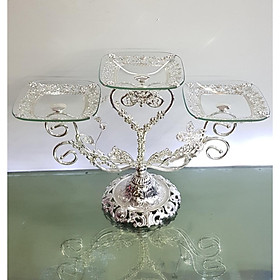 Mua Đĩa tầng 3 đựng bánh kẹo