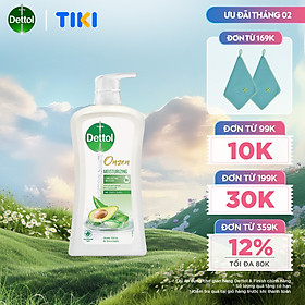 Sữa tắm Dettol Onzen mật ong kháng khuẩn và dưỡng thể - Chai 950g
