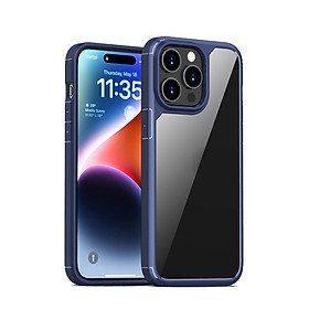 Ốp lưng chống sốc lưng trong dành cho iPhone 15 / 15 Plus / 15 Pro / 15 Pro Max - Hàng chính hãng - Xanh dương - iPhone 15 pro max