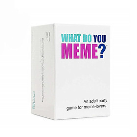 Bộ Bài What Do You Meme Drinking Game Trending Thế Giới 2022 Phiên Bản Tiếng Anh Dành Cho Bữa Tiệc Bạn Bè