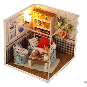 Mô hình nhà gỗ búp bê DIY - Warm Memories M004 ( Tặng Mica + Keo )