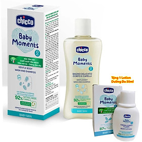 Sữa Tắm gội chiết xuất yến mạch chicco