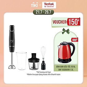 Máy xay sinh tố cầm tay Tefal HB943838 - Đen,1000W - Hàng chính hãng