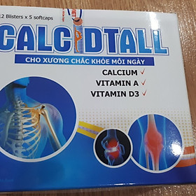 Thực phẩm chức năng - Calcidtall - Cho xương chắc khỏe