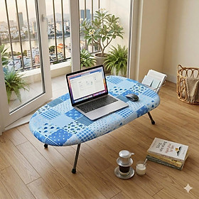 Mua Bàn Ủi Quần Áo Gấp Gọn Lót Vải Chống Bỏng  Cầu Để Là Khô Quần Áo Dáng Ngồi Tiện lợi -mầu ngẫu nhiên