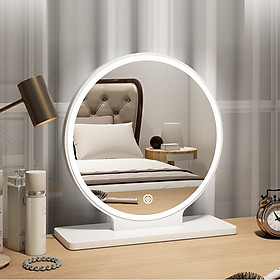 Mua Gương trang điểm đèn led hình tròn decor bàn trang điểm AP214