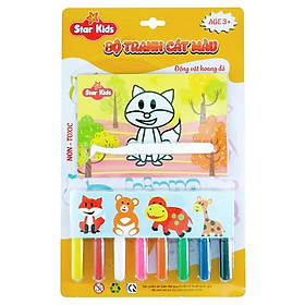 Bộ Tranh Cát Màu Động Vật Hoang Dã RSTAR K-502
