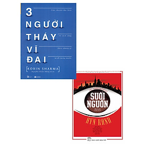 Hình ảnh Combo Suối Nguồn + Ba Người Thầy Vĩ Đại (Bộ 2 Cuốn) _THA