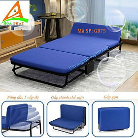 Mua GIƯỜNG GẤP NÂNG ĐẦU CÓ THỂ CHUYỂN ĐỔI THÀNH SOFA GB75